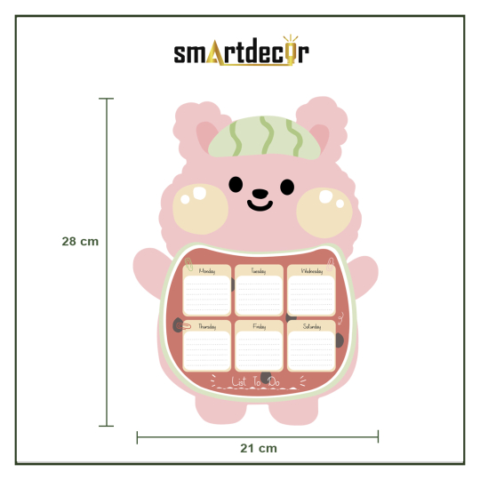 THỜI GIAN BIỂU GẤU HONEY  SDB01-TGB