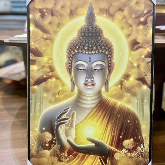 TRANH PHẬT GIÁO - PHẬT THÍCH CA MÂU NI TP0004