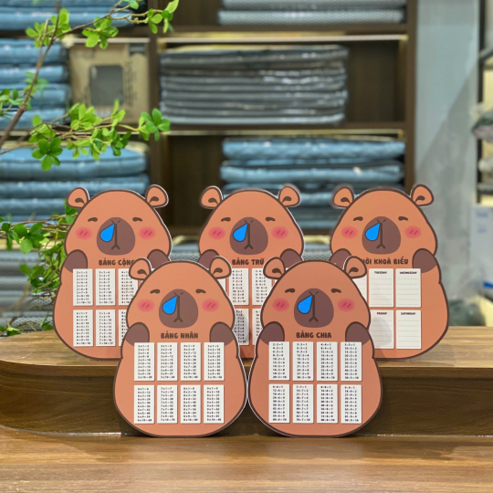 BỘ KIDS CAPYBARA NÂU -  SDB61